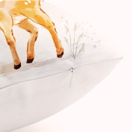 Kussen gepersonaliseerd hert