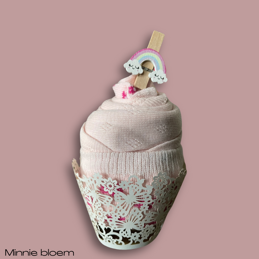 Romper en sokken cupcake