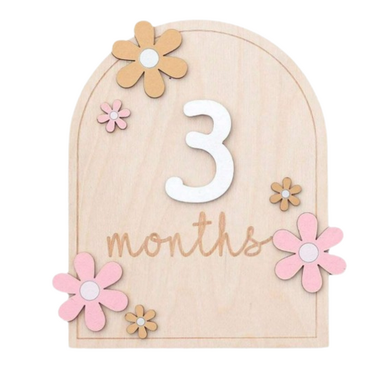 Mijlpaalbordje kraamcadeau