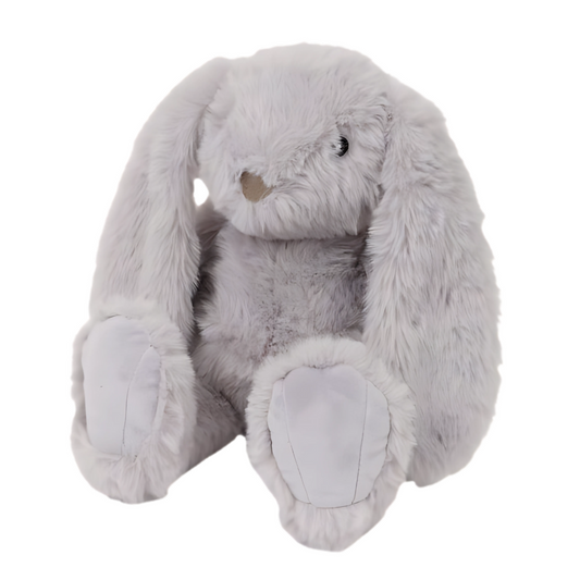 Knuffelkonijn fluffy grijs
