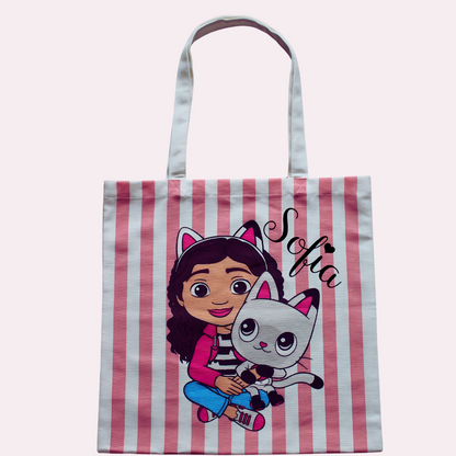 Canvas tas met afbeeldig van Gabby's Poppenhuis