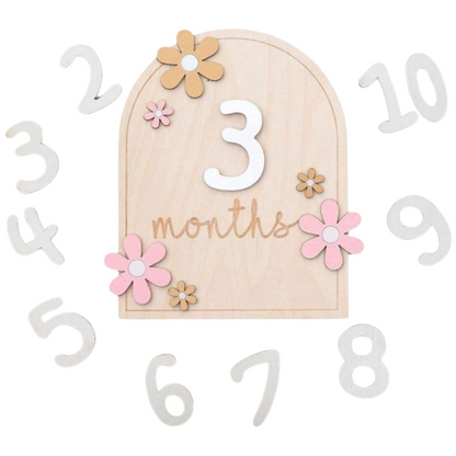 Mijlpaalbordje kraamcadeau