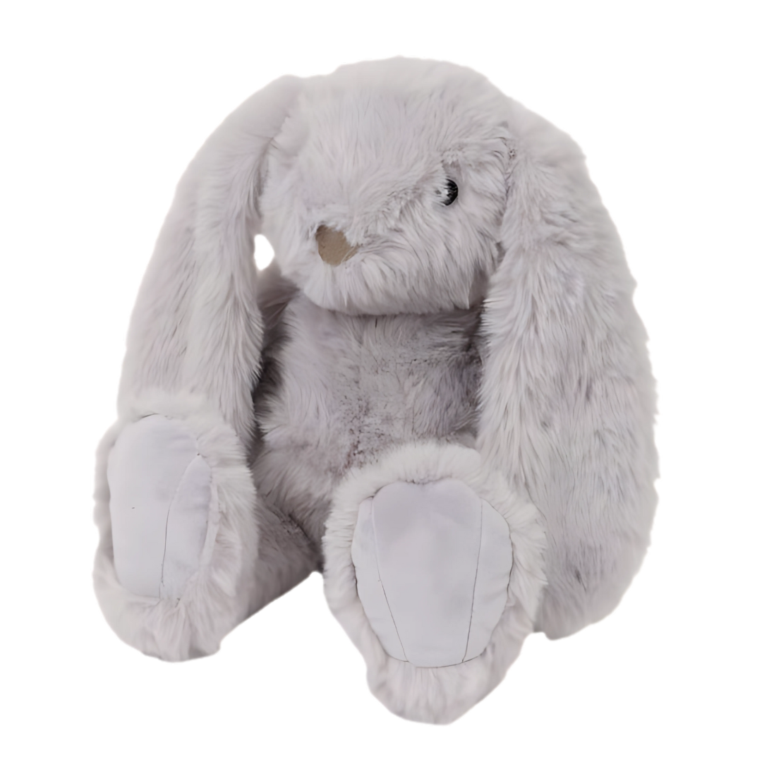 Knuffelkonijn fluffy grijs