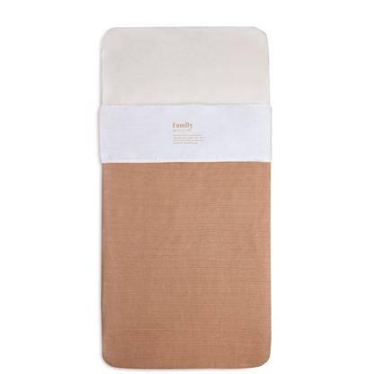 Baby laken ledikant Family - Biscuit