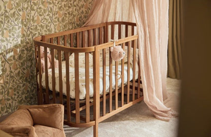 Muziekhanger teddybeer roze