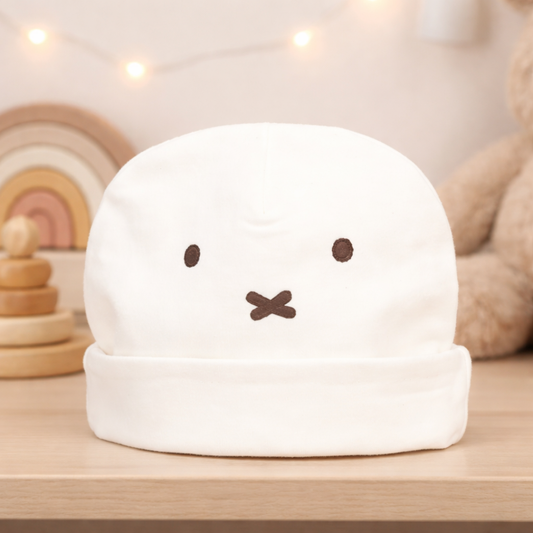 Nijntje baby muts beige