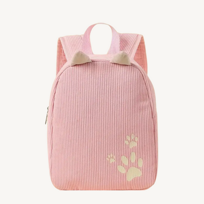 Rugzak Corduroy roze kat