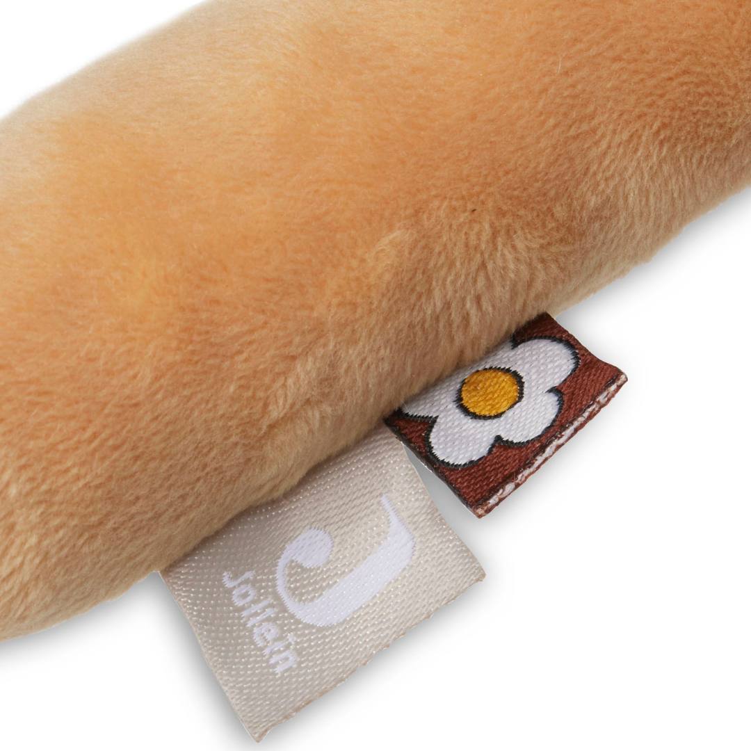 Jollein logo op rammelaar bloom